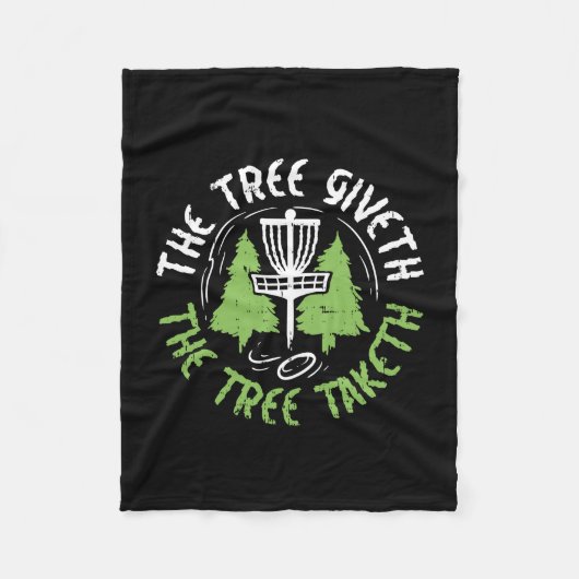 Couverture Polaire Disk Golf (Devant)