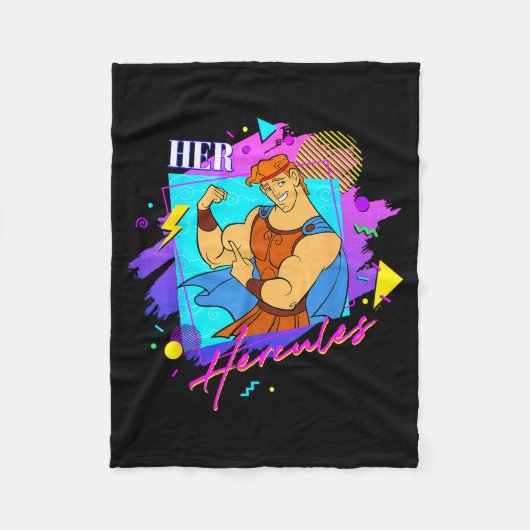 Couverture Polaire Disney Hercule Saint-Valentin Couples Ensemble Cor (Devant)