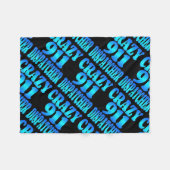 Couverture Polaire Dispatcher 911 fou (Devant (Horizontal))