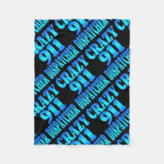 Couverture Polaire Dispatcher 911 fou (Devant)