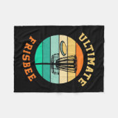 Couverture Polaire Disque Golf Ultimate Frisbee (Devant (Horizontal))