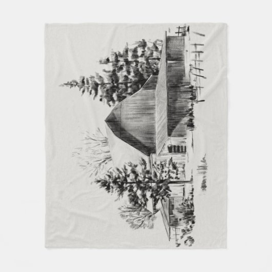 Couverture Polaire Distant Baron Sketch II (Devant)