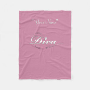 Couverture Polaire Diva de la fille la "dans la formation"