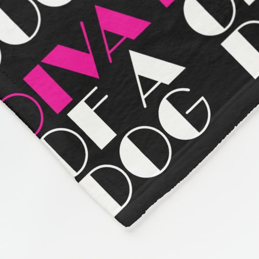Couverture polaire "DIVA of a Dog" (Coin)