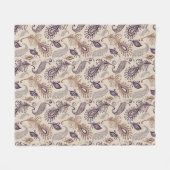 Couverture Polaire Divers motif de plume (Devant (Horizontal))