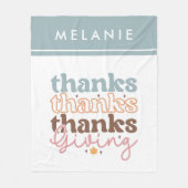 Couverture Polaire Dizaines de Brownies (Devant)