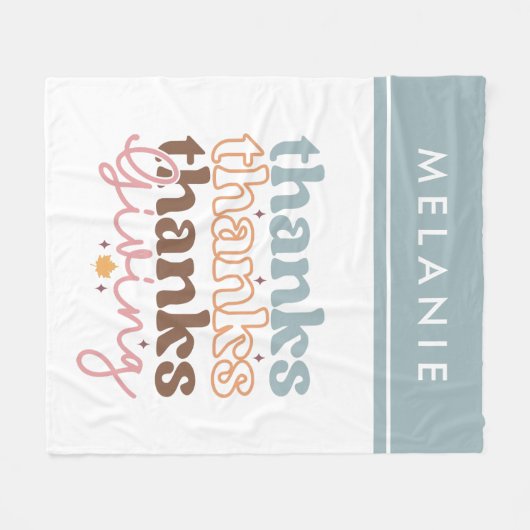 Couverture Polaire Dizaines de Brownies (Devant (Horizontal))