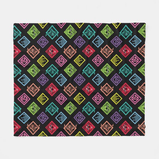 Couverture Polaire DJ Scooby-Doo Motif (Devant (Horizontal))