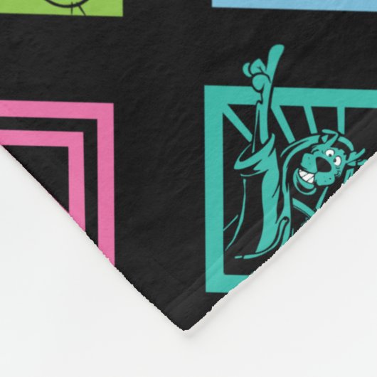 Couverture Polaire DJ Scooby-Doo Motif (Coin)