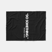 Couverture Polaire Dnc Faire Quelque Chose Vote Kamala Harris Wheimer (Devant (Horizontal))