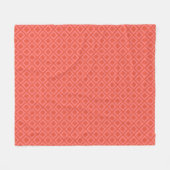 Couverture Polaire DO-IT-YOURSELF rouge Motif géométrique sur n'impor (Devant (Horizontal))
