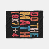Couverture Polaire Do The Math 67 Meme Funny 6 7 Six Seven Men Women  (Devant (Horizontal))