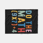 Couverture Polaire Do The Math 67 Meme Funny Six Seven Men Women Teac (Devant (Horizontal))