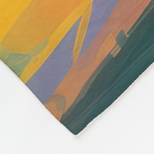 Couverture Polaire Doberman Beach Surf Peinture (Coin)