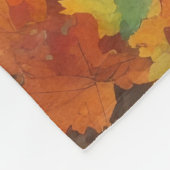 Couverture Polaire Doberman En Automne Quitte L'Art Thanksgiving (Coin)