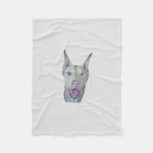 Couverture Polaire Doberman Pinscher