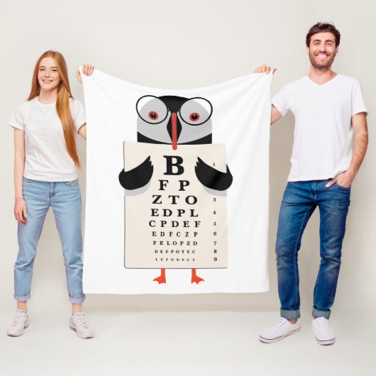 Couverture Polaire Docteur Pingouin (En situation)