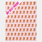 Couverture Polaire Dog Grooming Personalized Modern Collection (Devant)