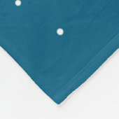 Couverture Polaire Dog Holiday Meranian Dog Santa Illustration - Fluf (Coin)