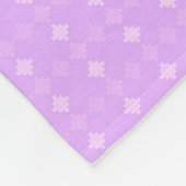 Couverture Polaire dog mom customizable lilac (Coin)