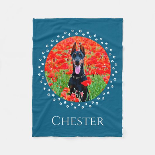 Couverture Polaire Dog Photo Shirt D Pet Gift  (Devant)