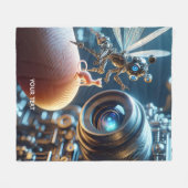 Couverture Polaire Doigt Robot Migné Imaginaire (Devant (Horizontal))