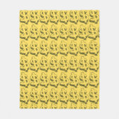 Couverture Polaire dollar or (Devant)