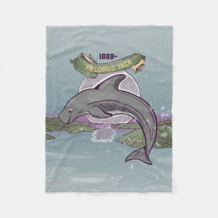 Couverture Polaire Dolphin de Nouvelle-Zélande Pelorus Jack