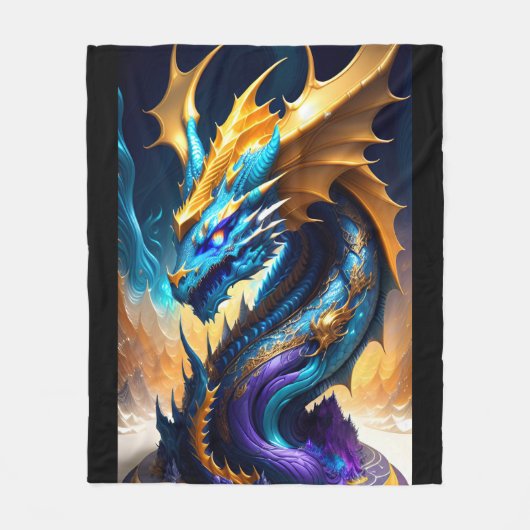 Couverture Polaire Domaine Dragon 1 (Devant)