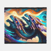 Couverture Polaire Domaine Dragon 3 (Devant (Horizontal))