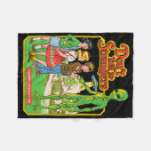 Couverture Polaire Don' ; ne pas parler à des étrangers Alien Ufo (Devant (Horizontal))