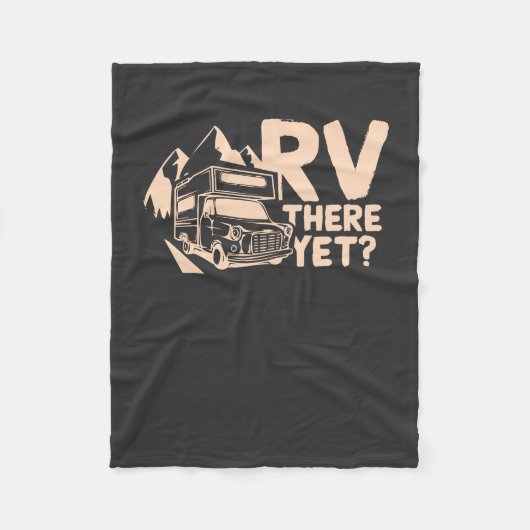 Couverture Polaire Don Camping Camper (Devant)