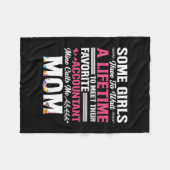Couverture Polaire Don comptable |Pour rencontrer leur comptable favo (Devant (Horizontal))