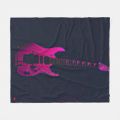 Couverture Polaire Don de guitare acoustique (Devant (Horizontal))