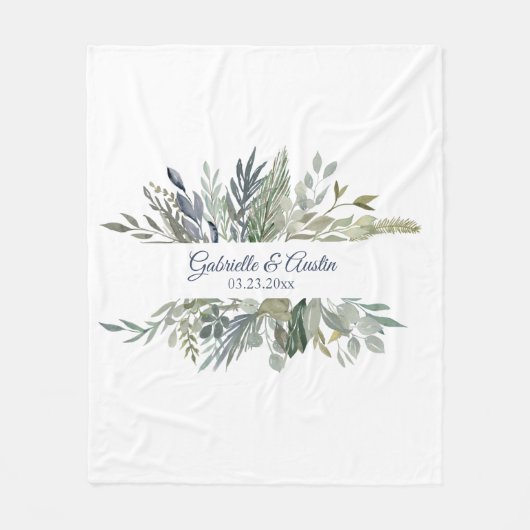 Couverture Polaire Don Mariage de Woodland Folift (Devant)