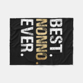 Couverture Polaire Don Nonno De Grandgirl Grandson Best Nonno (Devant (Horizontal))