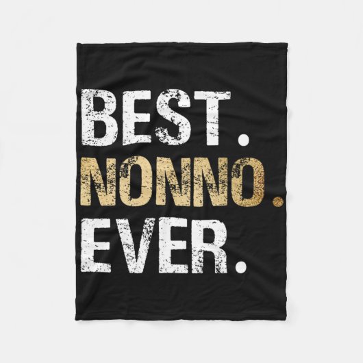 Couverture Polaire Don Nonno De Grandgirl Grandson Best Nonno (Devant)