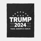 Couverture Polaire Donald Trump 2024 redonne l'élection américaine (Devant)