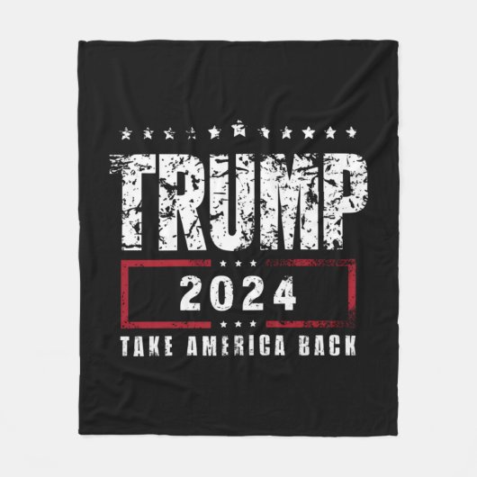 Couverture Polaire Donald Trump 2024 redonne l'élection américaine (Devant)