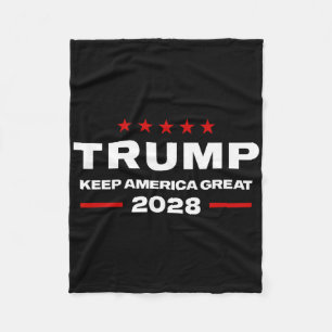 Couverture Polaire Donald Trump 2028 Conserve La Grande Élection Amér