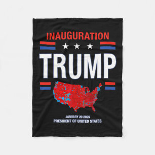 Couverture Polaire Donald Trump 47e président 2025 Inauguration États