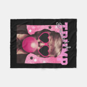 Couverture Polaire Donald Trump Bubble Gum Pink Sungles (Devant (Horizontal))