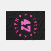 Couverture Polaire Donald Trump Élection 2024 45 47 Président (Devant (Horizontal))