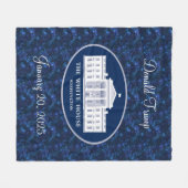 Couverture Polaire Donald Trump - Jour de l'investiture et Maison Bla (Devant (Horizontal))