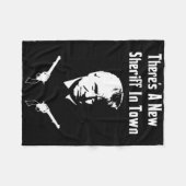 Couverture Polaire Donald Trump New Sheriff In Town (Devant (Horizontal))