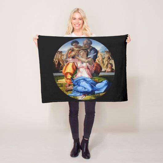 Couverture Polaire Doni Tondo, Doni Madona, Michel-Ange, 1507 (En situation)