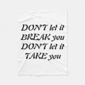 Couverture Polaire Dont  (Devant)