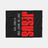 Couverture Polaire Dont Be Caught Dead (Devant (Horizontal))