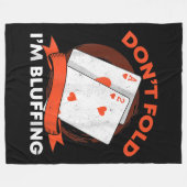 Couverture Polaire Dont fold Poker (Devant (Horizontal))