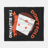Couverture Polaire Dont fold Poker (Devant (Horizontal))
